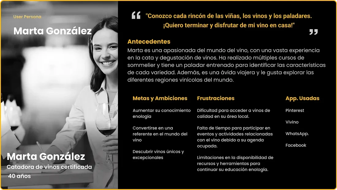 User persona de Te Atiendo