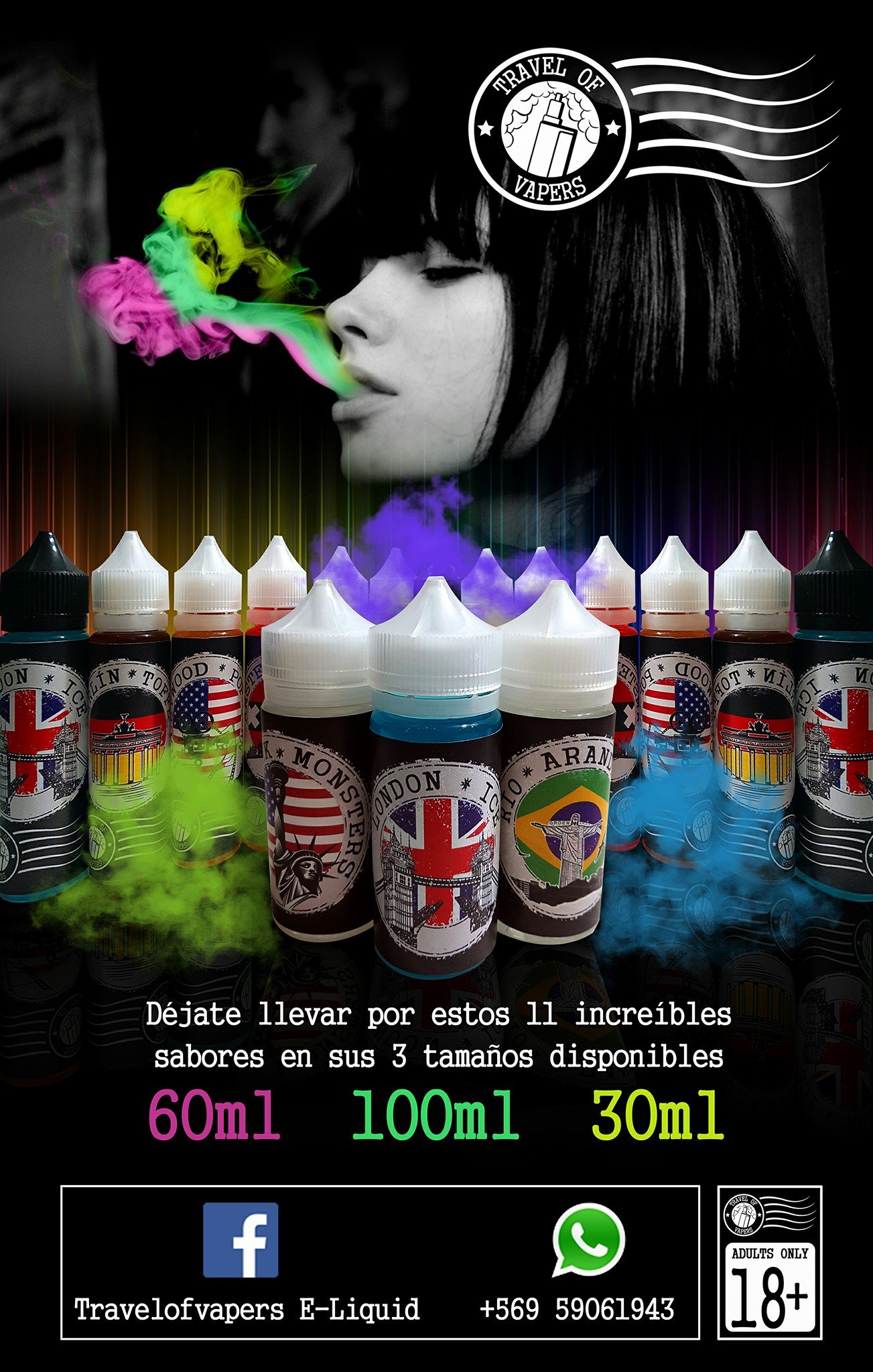 Equipo y presencia de marca Travel of Vapers